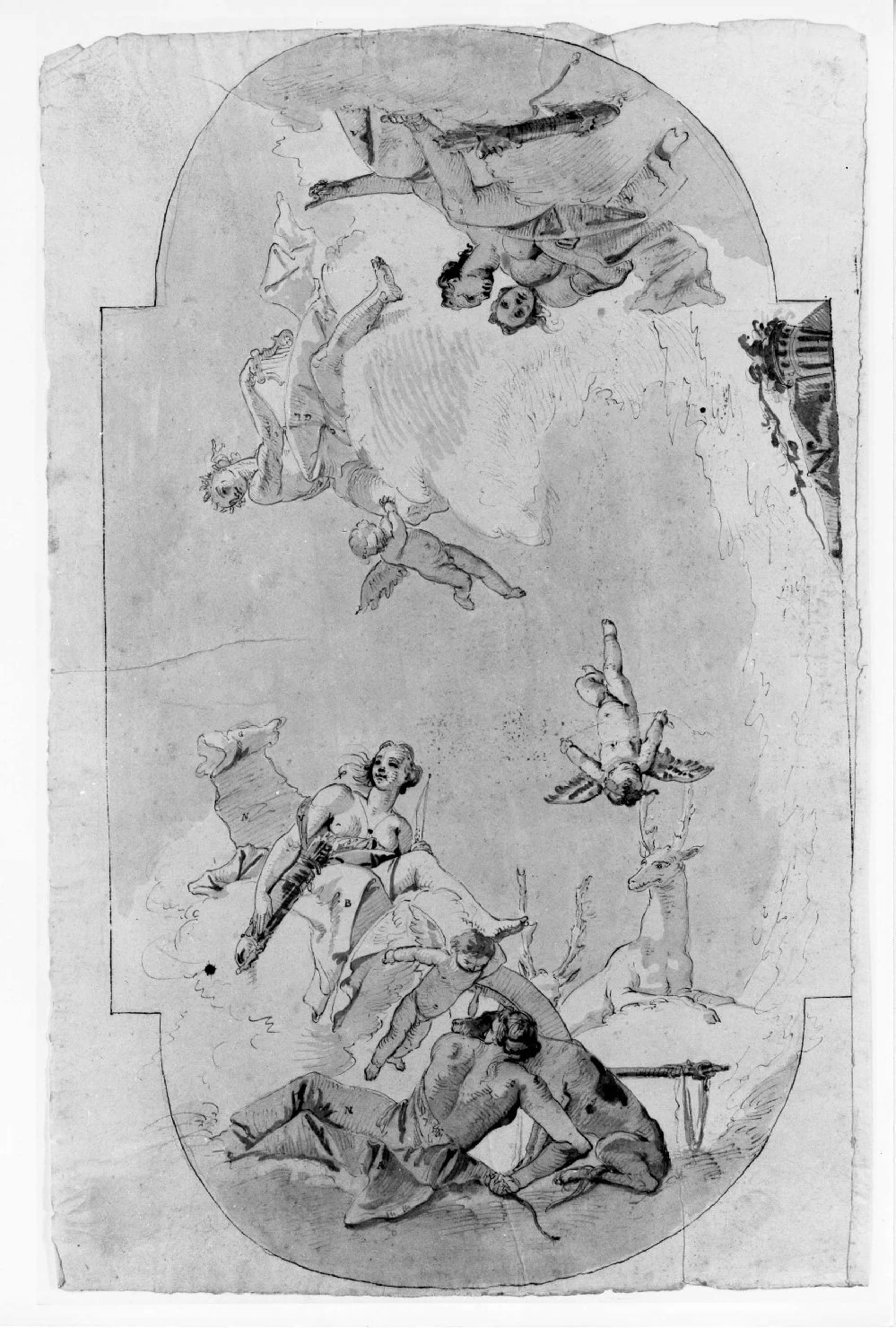 Studio per affresco - Museo Civico di Castelvecchio, Verona